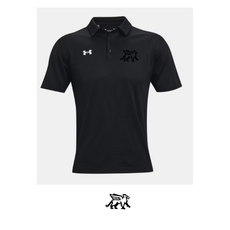 Gryphon UA Polo with All BLK Logo