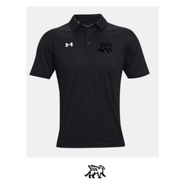 Gryphon UA Polo with All BLK Logo