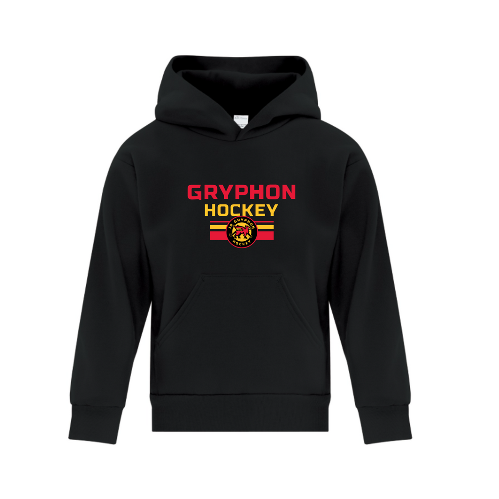 Gryphon Hockey Disc Logo Hoodie