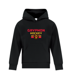 Gryphon Hockey Disc Logo Hoodie