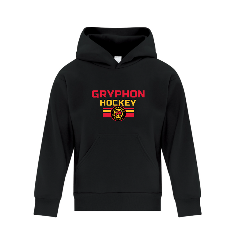 Gryphon Hockey Disc Logo Hoodie