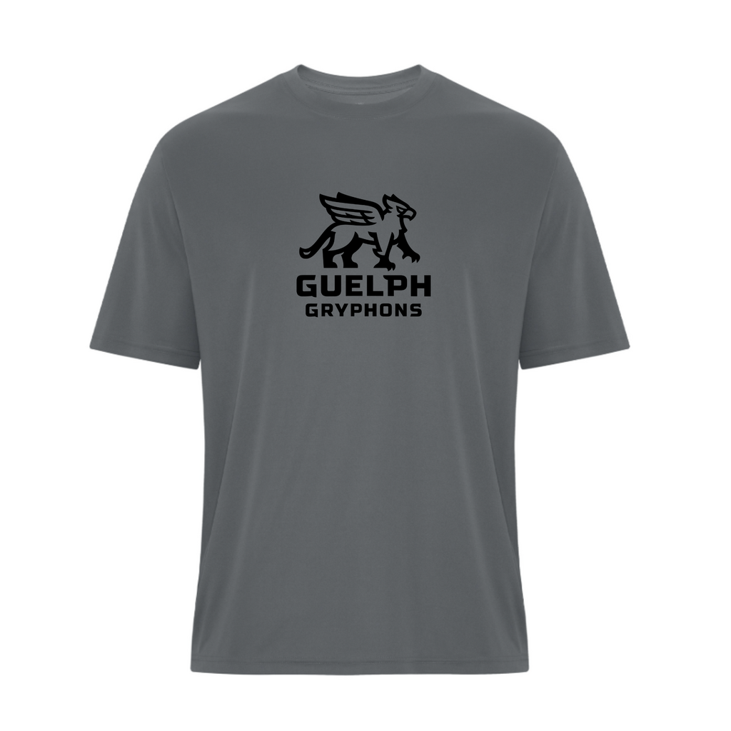 Gryphon Stacked Tee - Grey/Black