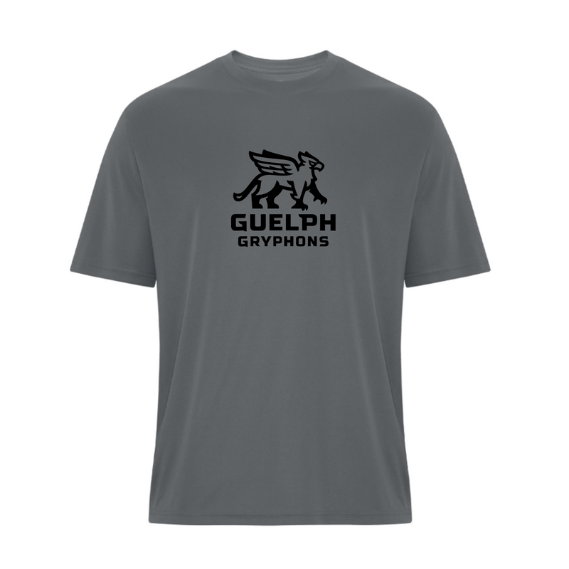 Gryphon Stacked Tee - Grey/Black
