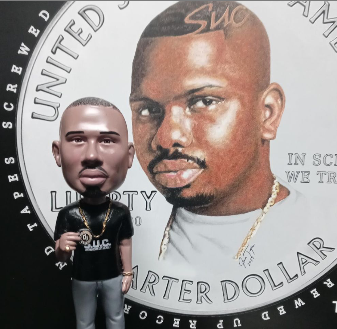 DJ SCREW BOBBLEHEAD G-Rap G-Luv-