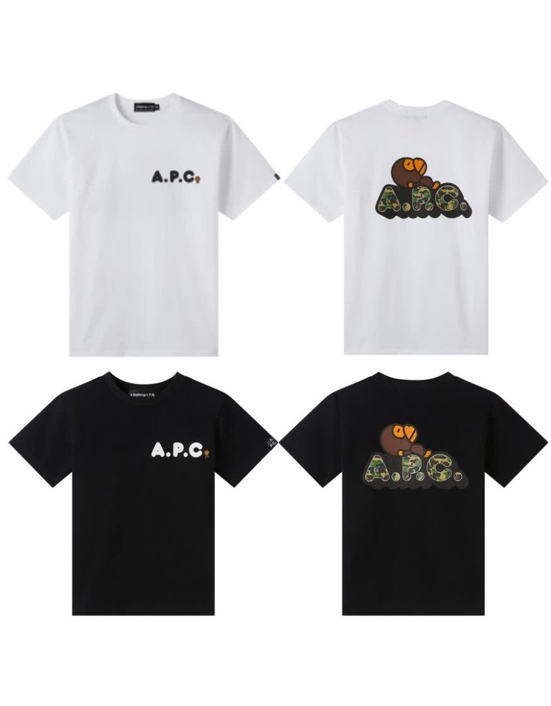 BAPE x A.P.C. MILO ON APC WIDE TEE