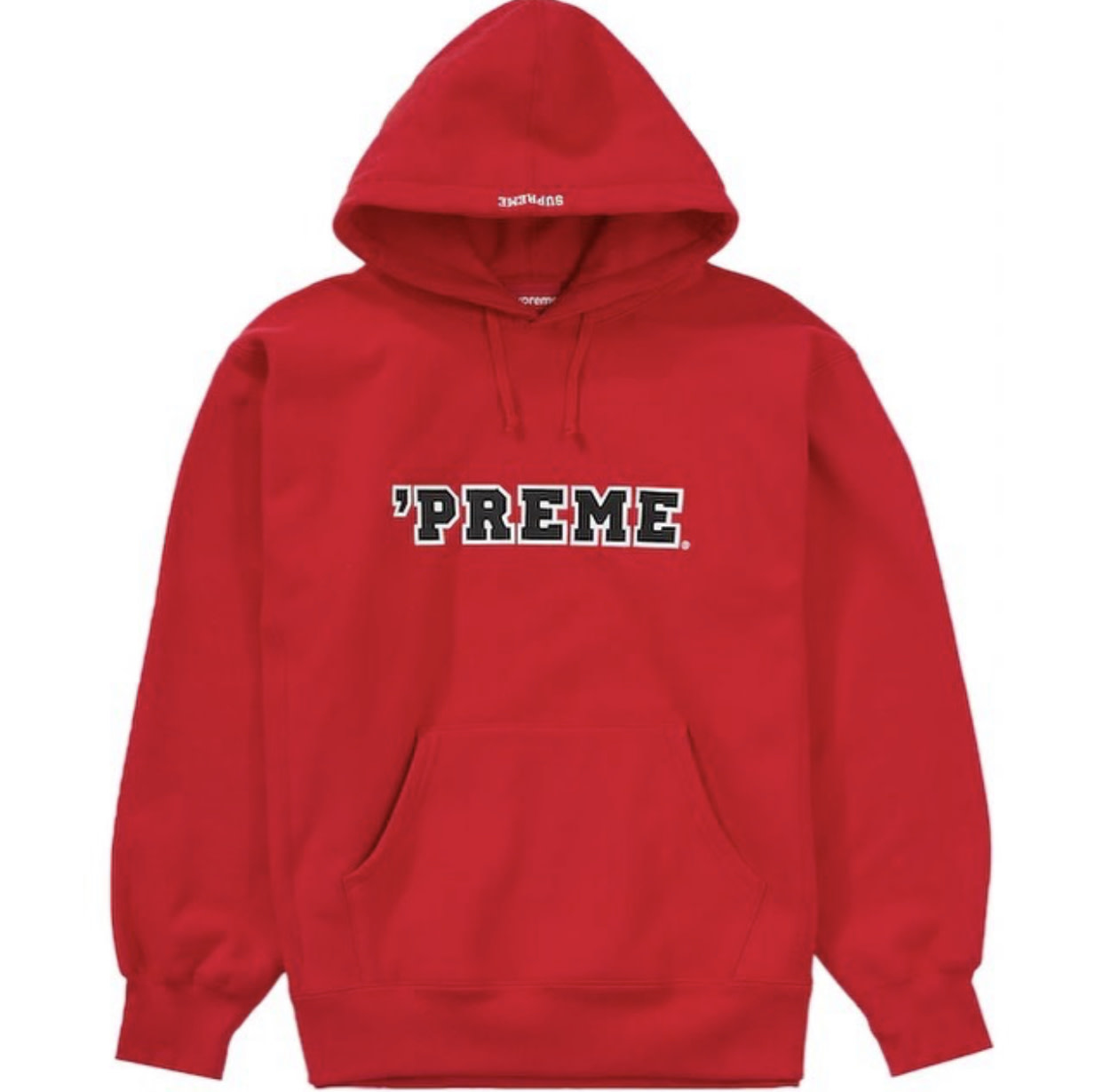 Supreme Preme Hooded Sweatshirt - Private Stock