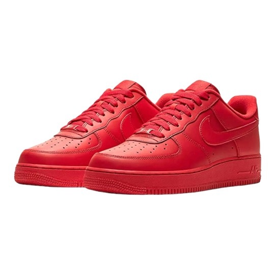 Size 10 - Nike Air Force 1 Low '07 LV8 Triple Red - DS - Send