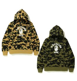Abathing Ape BAPE 1ST CAMO COLLEGE PULLOVER HOODIE