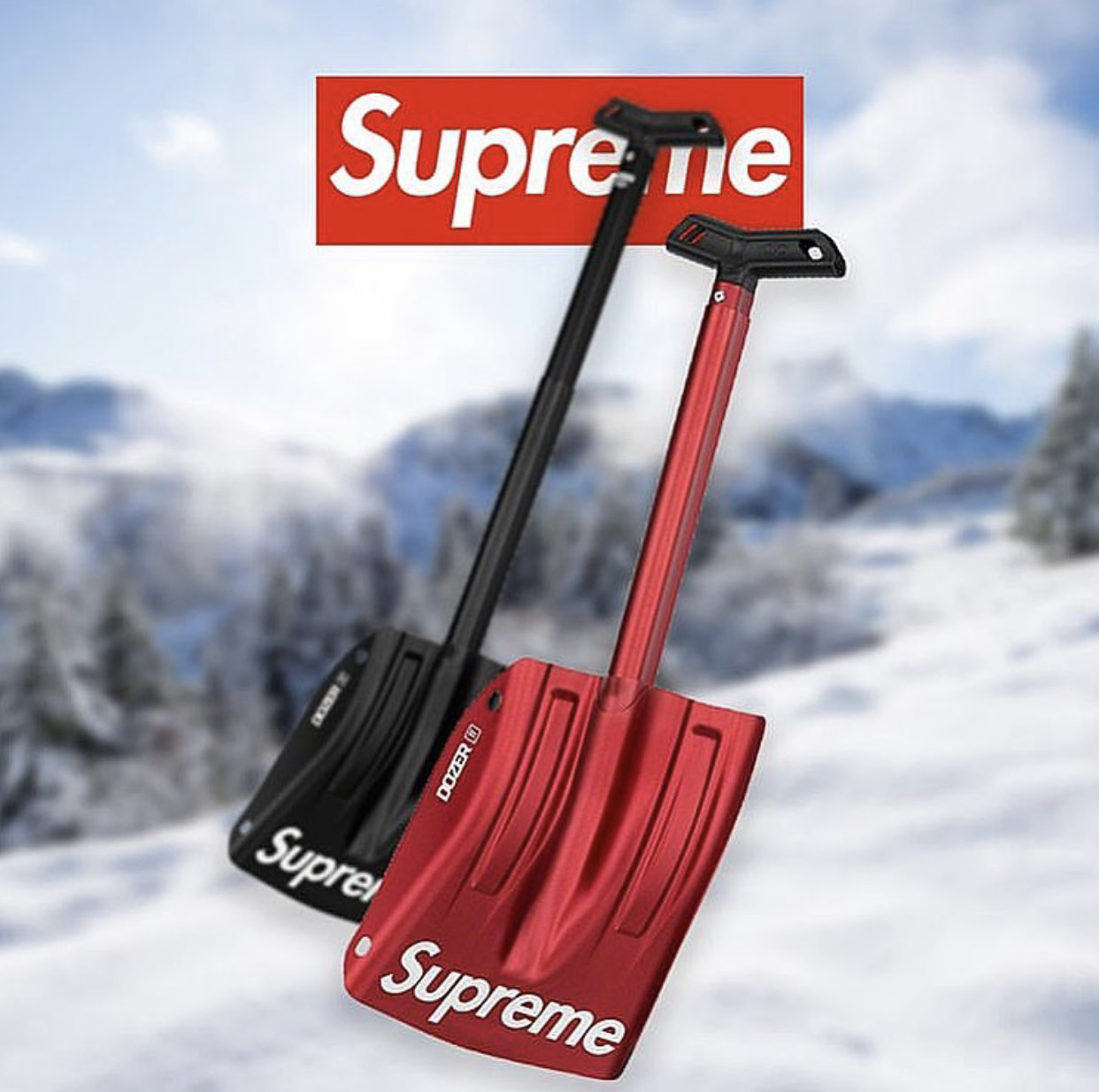 Supreme Supreme Backcountry Access Snow Shovel - Private Stock