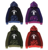 Abathing Ape BAPE COLOR CAMO RELAXED FULL ZIP NAVY 2XL