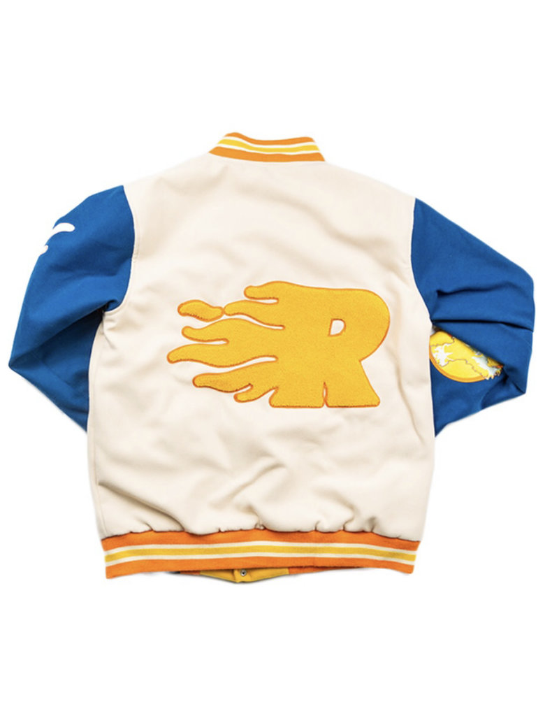 RRW OTW "ON THE DASH" LETTERMAN JACKET