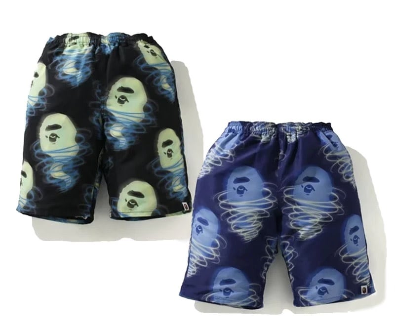 Abathing Ape BAPE STORM TRACK SHORTS