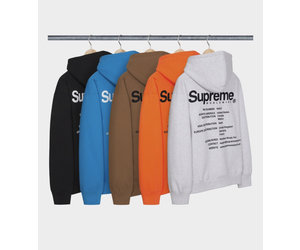 Supreme Worldwide Hooded Sweatshirt