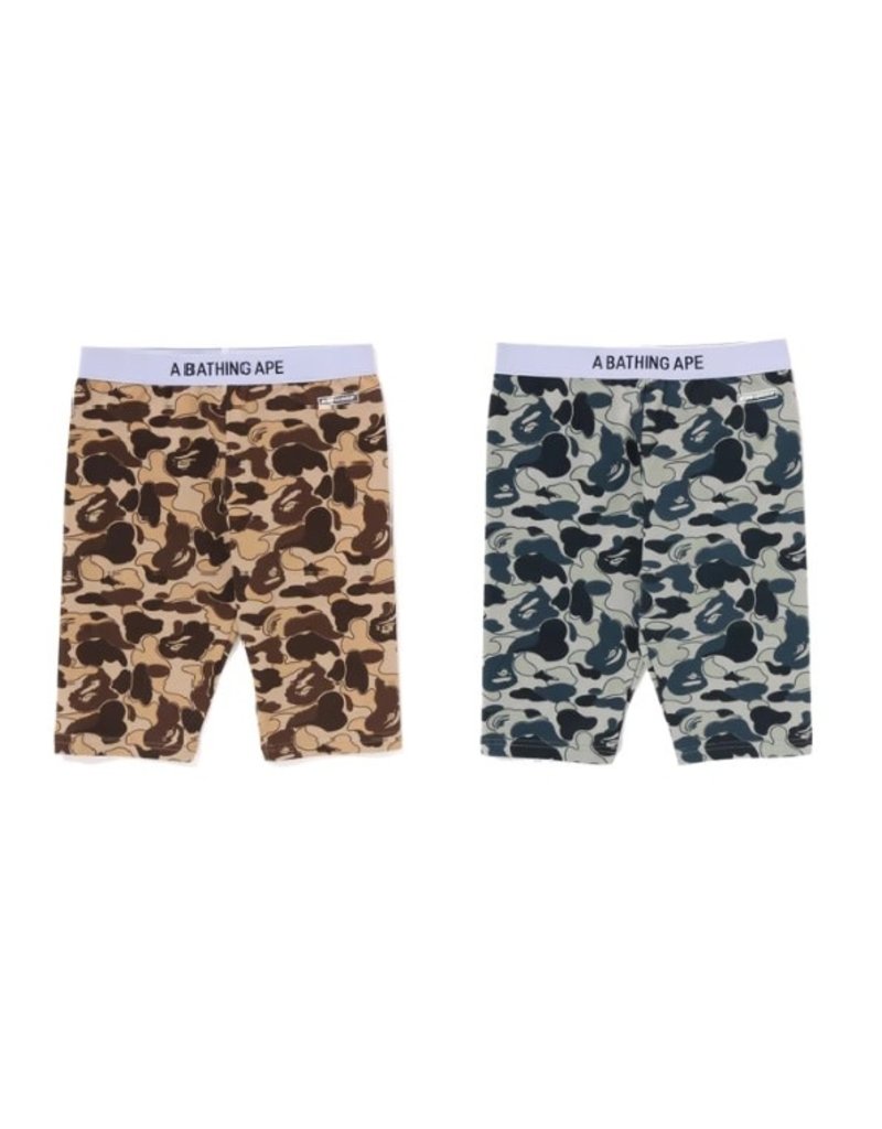 Abathing Ape BAPE COOKIE CAMO 2 BIKER SHORTS Private Stock