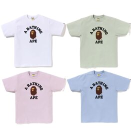 Abathing Ape BAPE PIGMENT COLLEGE TEE