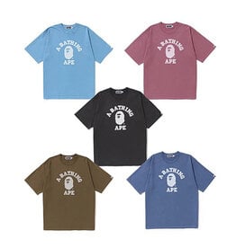 Abathing Ape BAPE PIGMENT DYED COLLEGE TEE