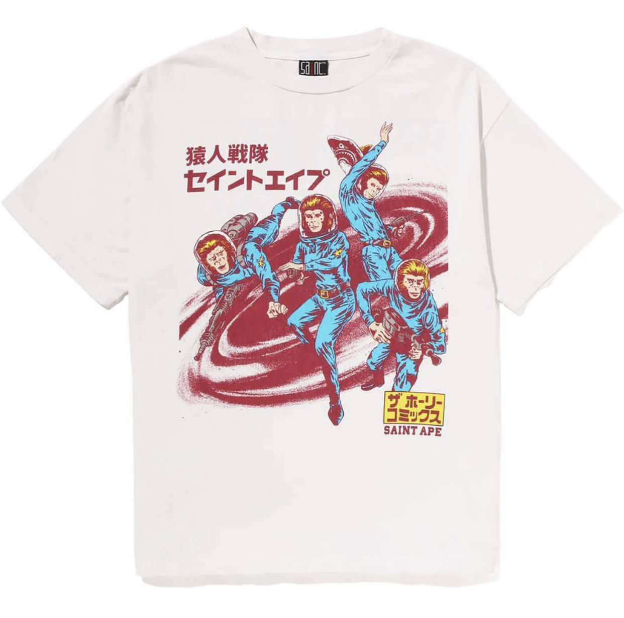 Abathing Ape BAPE x SAINT Mxxxxxx SQUADRON TEE - Private Stock