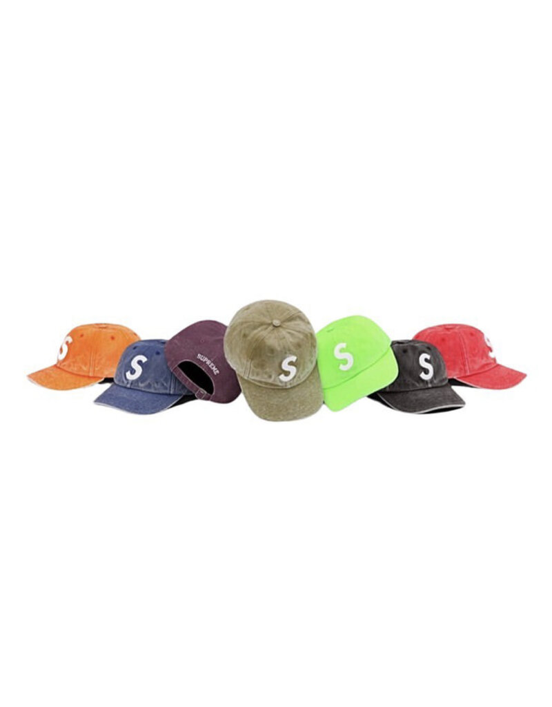 Supreme Supreme Pigment Canvas S Logo 6 Panel