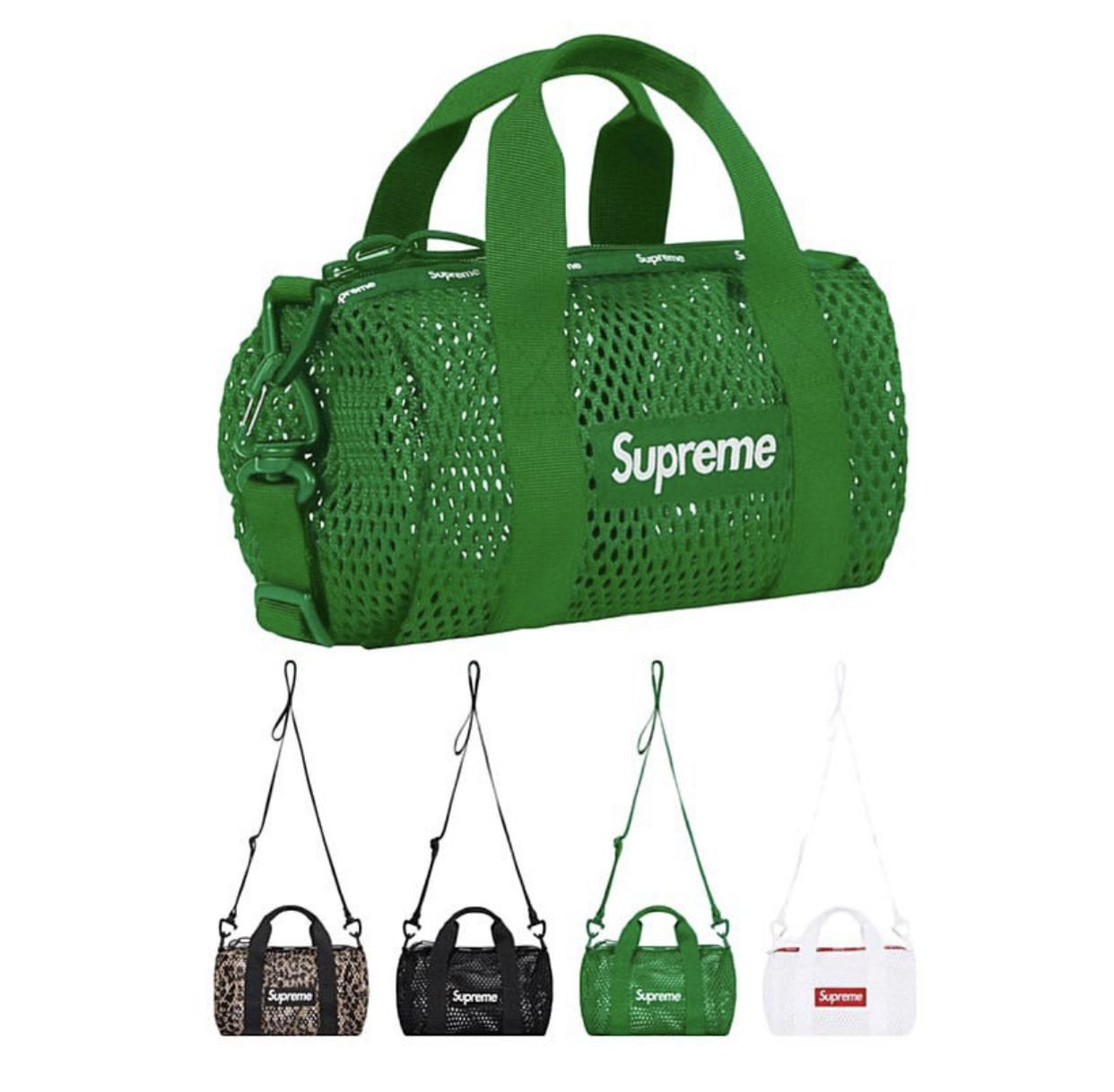 ランキング１位受賞 Mesh Supreme Mini Duffle Duffle Bag Bag