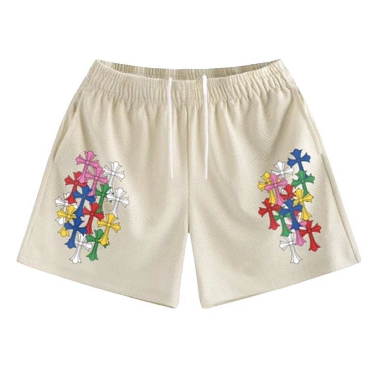 日本未発売XL Bravest Studios WHITE CROSS shorts - パンツ