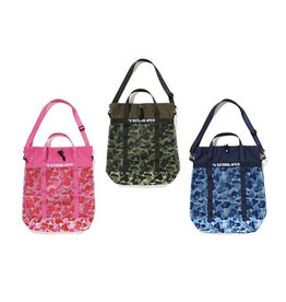 Abathing Ape BAPE ABC CAMO MESH TOTE BAG