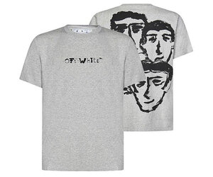 Off-white Faces Slim S/s Tee