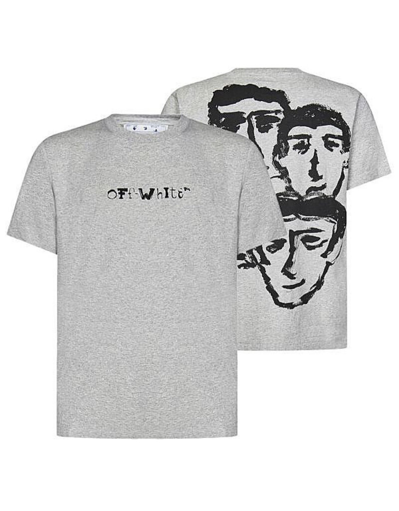 Off White Off-white Faces Slim S/s Tee