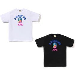 Abathing Ape BAPE SUNSET COLLEGE TEE