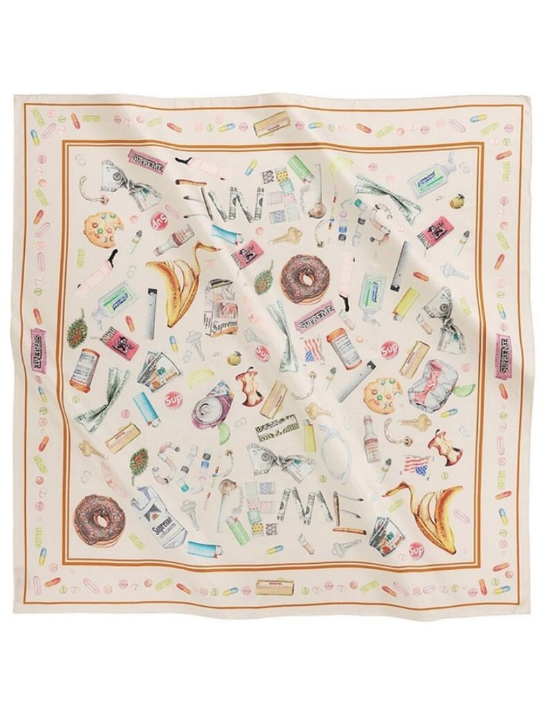 Supreme Supreme Trash Silk Scarf