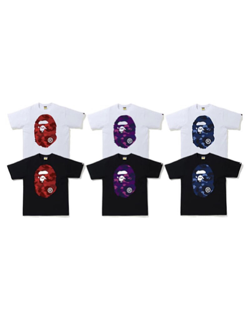 Abathing Ape BAPE COLOR CAMO BIG APE TEE