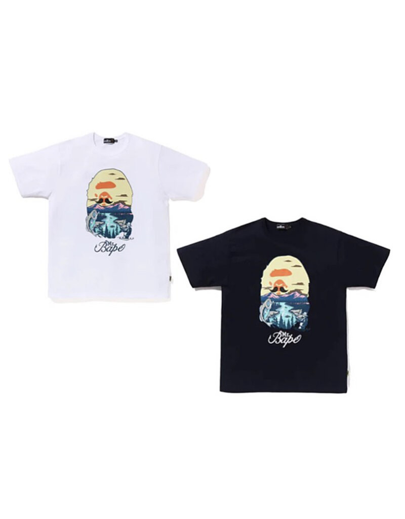 Abathing Ape MR. BATHING APE APE HEAD TEE