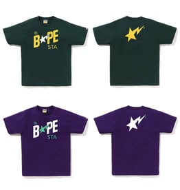 Abathing Ape COLORS BAPE STA LOGO TEE