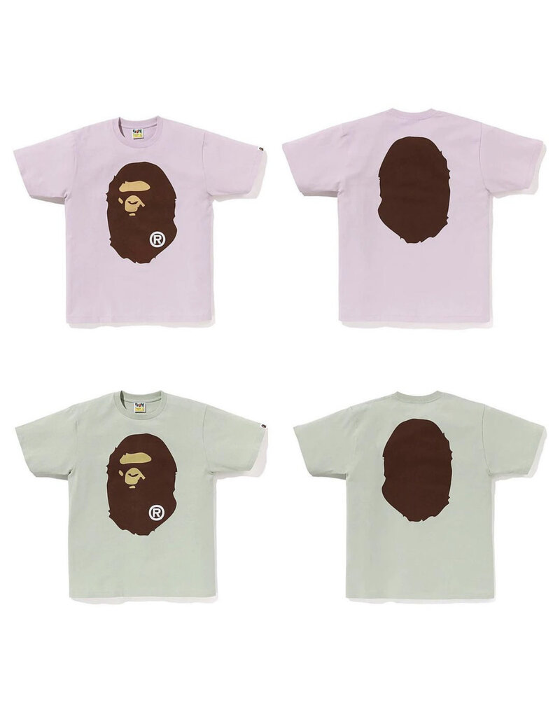 Abathing Ape BAPE PIGMENT BIG APE HEAD TEE