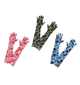 BAPE ABC CAMO GLOVES