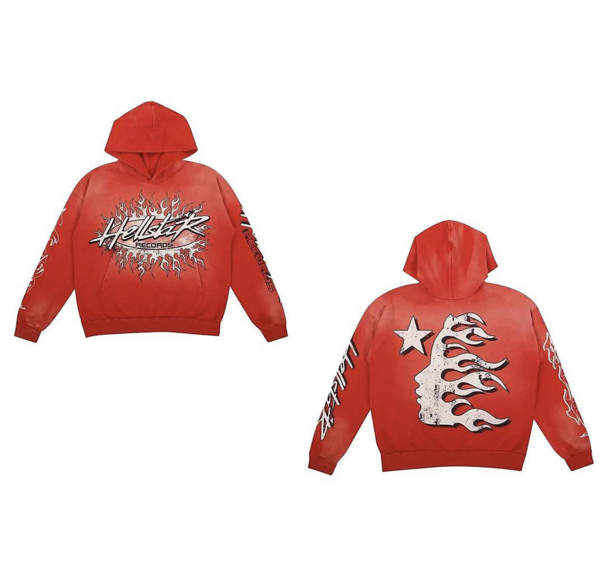 HELLSTAR Hellstar Red Hoodie - Private Stock