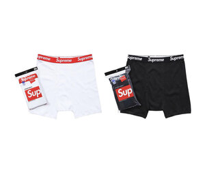 Supreme Hanes Boxer Briefs (4 Pack) 白 M Buy Supreme x Hanes Boxer Briefs (4 Pack) 'White' - 99HAA36