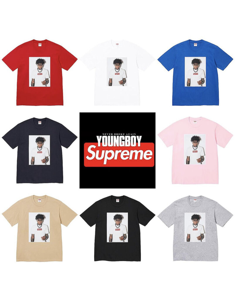 購入OK Supreme NBA Youngboy Tee - トップス