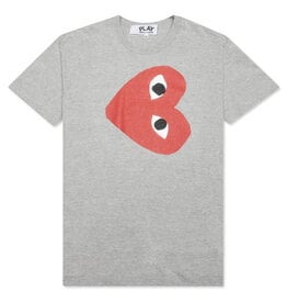 Comme des garçons CDG RED SIDEWAYS HEART TEE