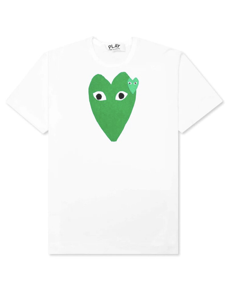 Comme des garçons CDG GREEN HEARTS S/S TEE