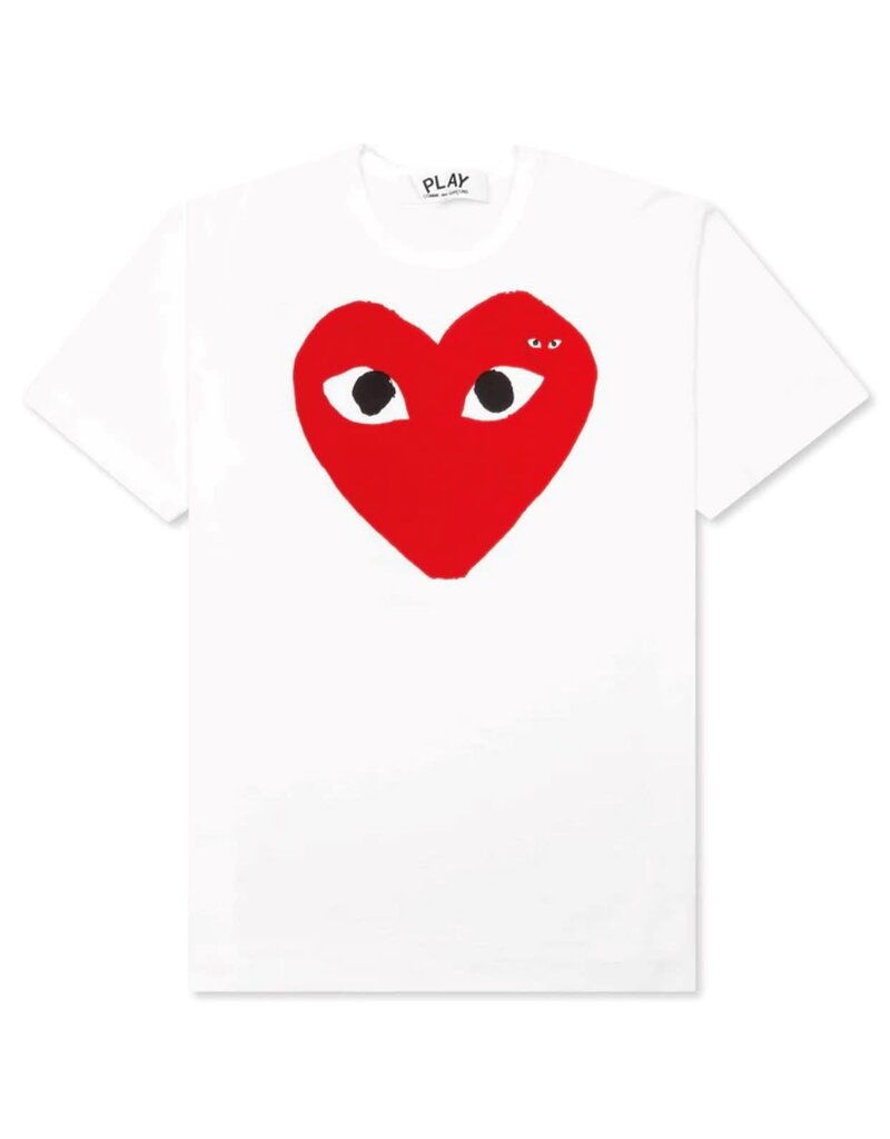 Comme des garçons CDG RED EMBLEM HEART TEE