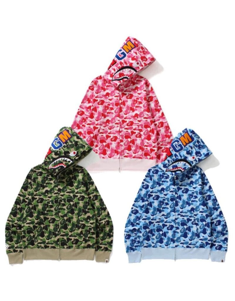 BAPE ABC CAMO FULL ZIP