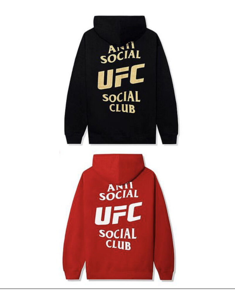 Antisocial Club ASSC X UFC PULLOVER HOODIE