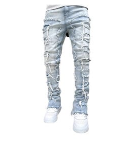 Guapi Guapi Steel Blue Stacked Denim