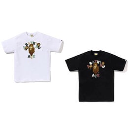 Abathing Ape BAPE COLORS COLLEGE MILO TEE