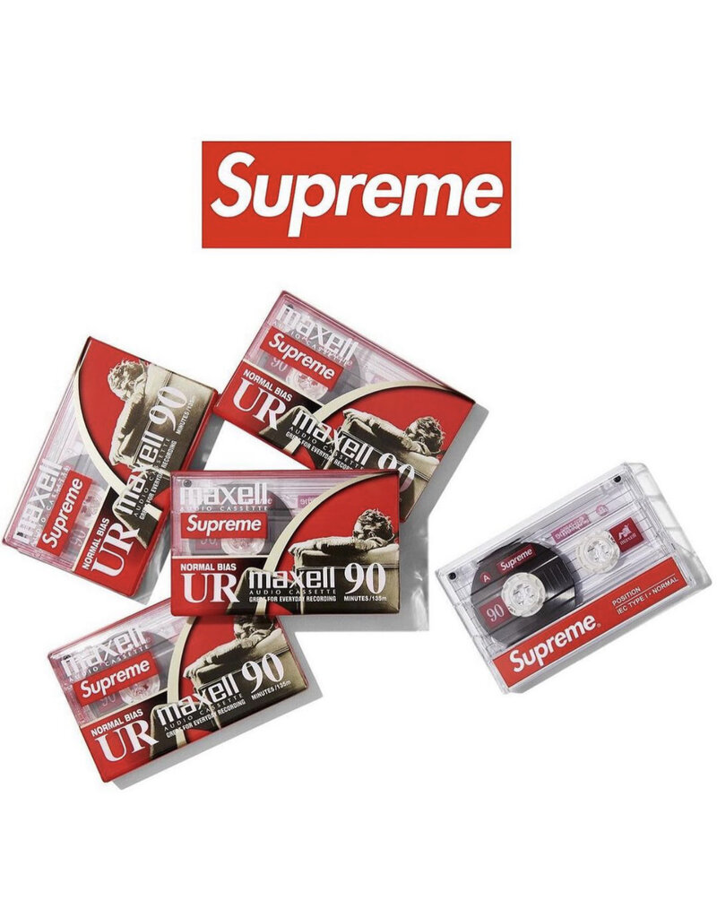 Supreme Supreme Maxwell Cassette Tapes