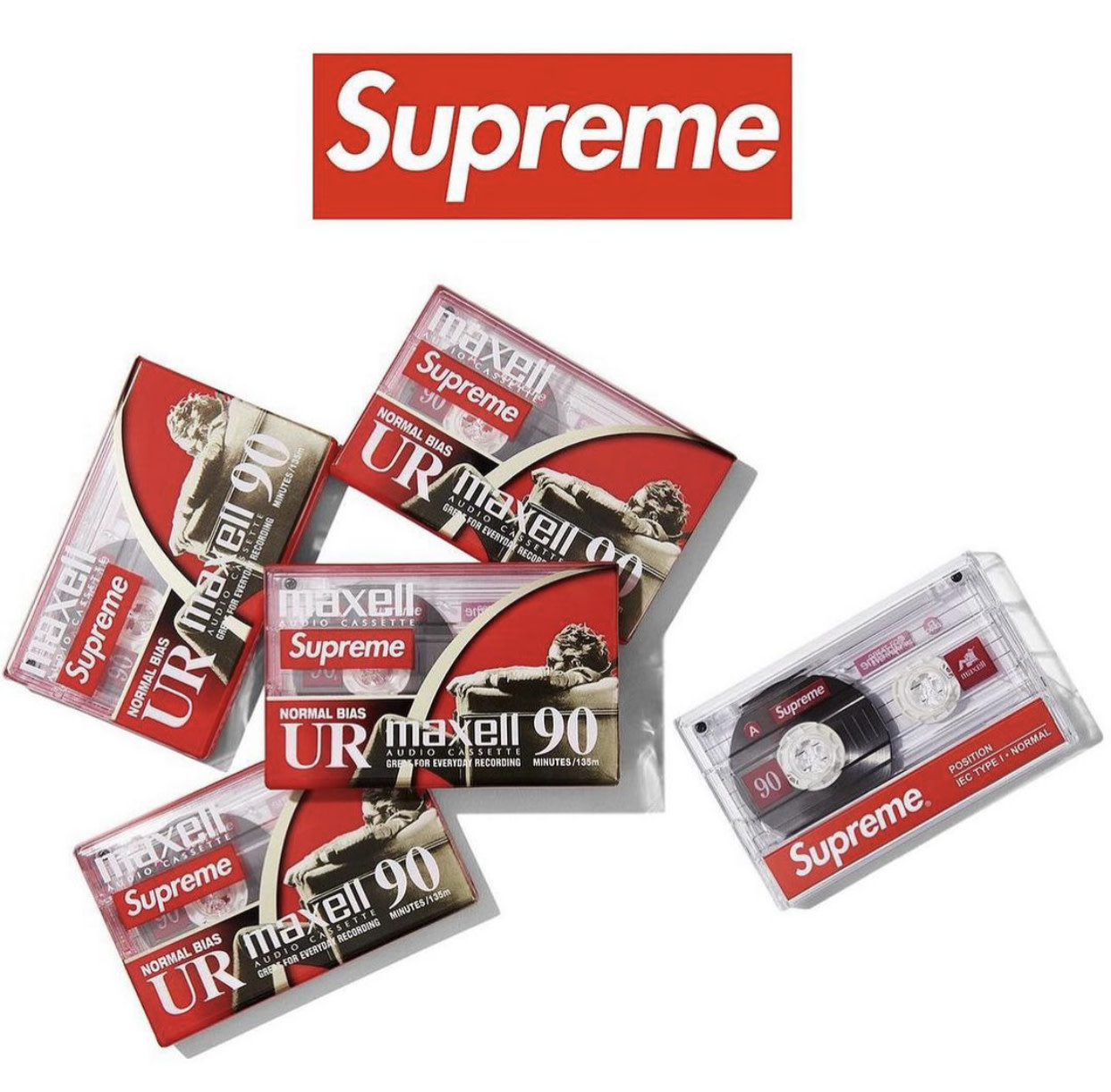 Supreme Supreme Maxwell Cassette Tapes - Private Stock