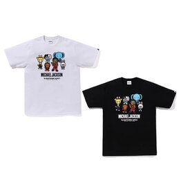 Abathing Ape BAPE X MICHAEL JACKSON BABY MILO TEE