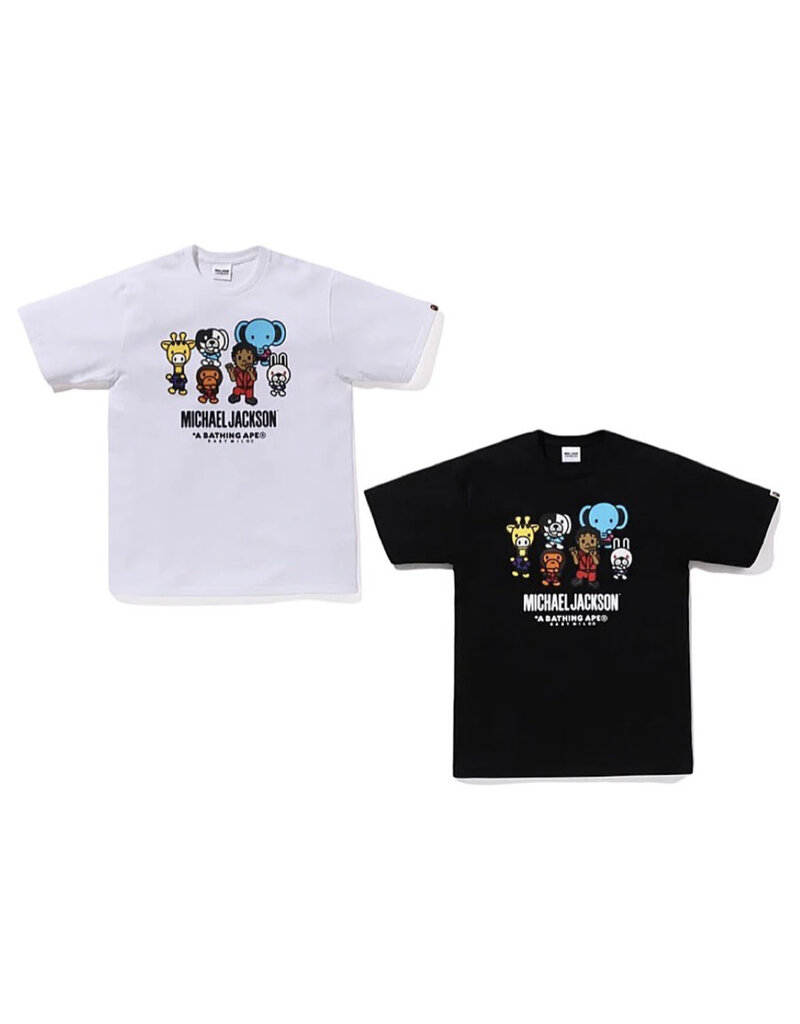 Abathing Ape BAPE X MICHAEL JACKSON BABY MILO TEE