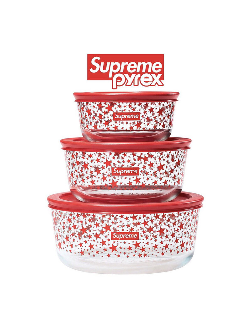 Supreme Supreme Pyrex Bowls (Set of 3)