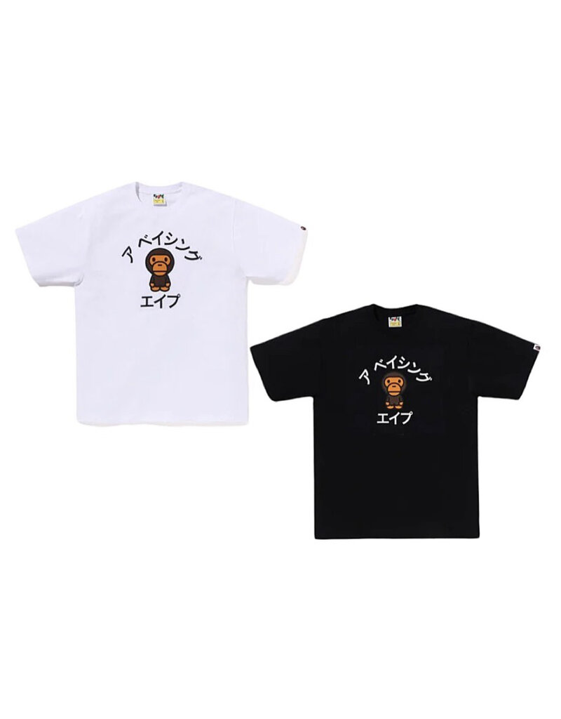 Abathing Ape BAPE BABY MILO COLLEGE TEE